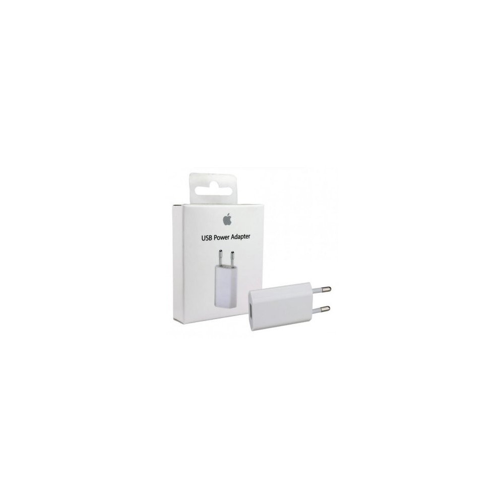 apple carregador 5w branco