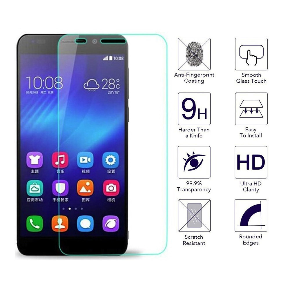 Premium-Tempered-Glass-for-Huawei-Honor-6-9H-Explosion-proof-0-25D-Arc-Edge-Screen-Protector