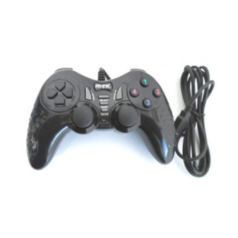 Game Controller Usb Double Gamepad Shock For Pc Mtk K3404 Black
