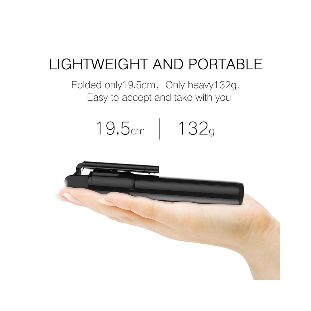 Selfie Stick New Science K07 Preto Com Tripé