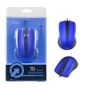 Rato Com Cabo Usb Mtk K3376 Abs 3d 1000 Dpi 1.4m Cable Azul