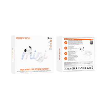 Borofone BW39 White Earbuds Bluetooth TWS Enjoy
