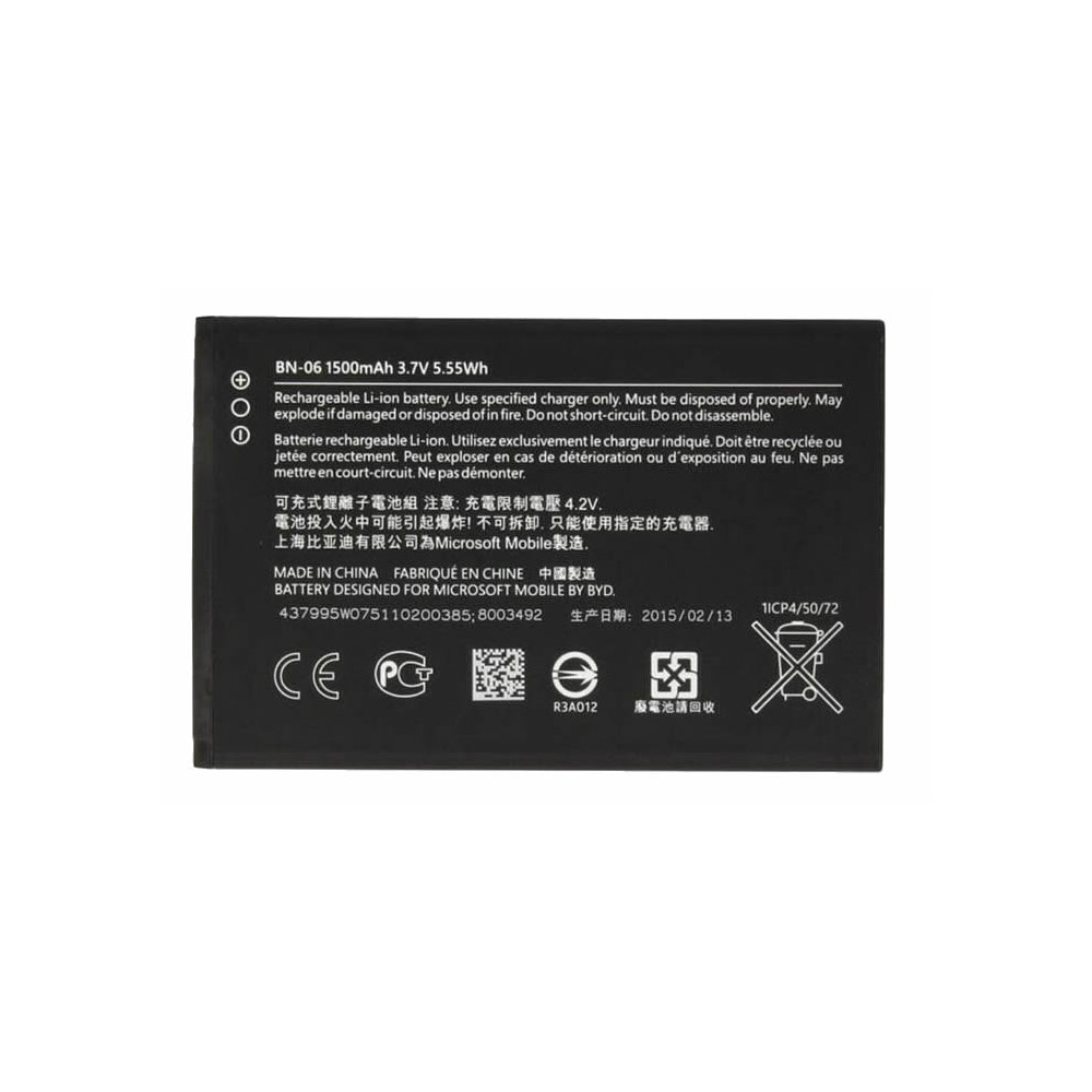 s-l1600LUMIA 430 BN-06 1500MAH BATTERY ORIGytrew