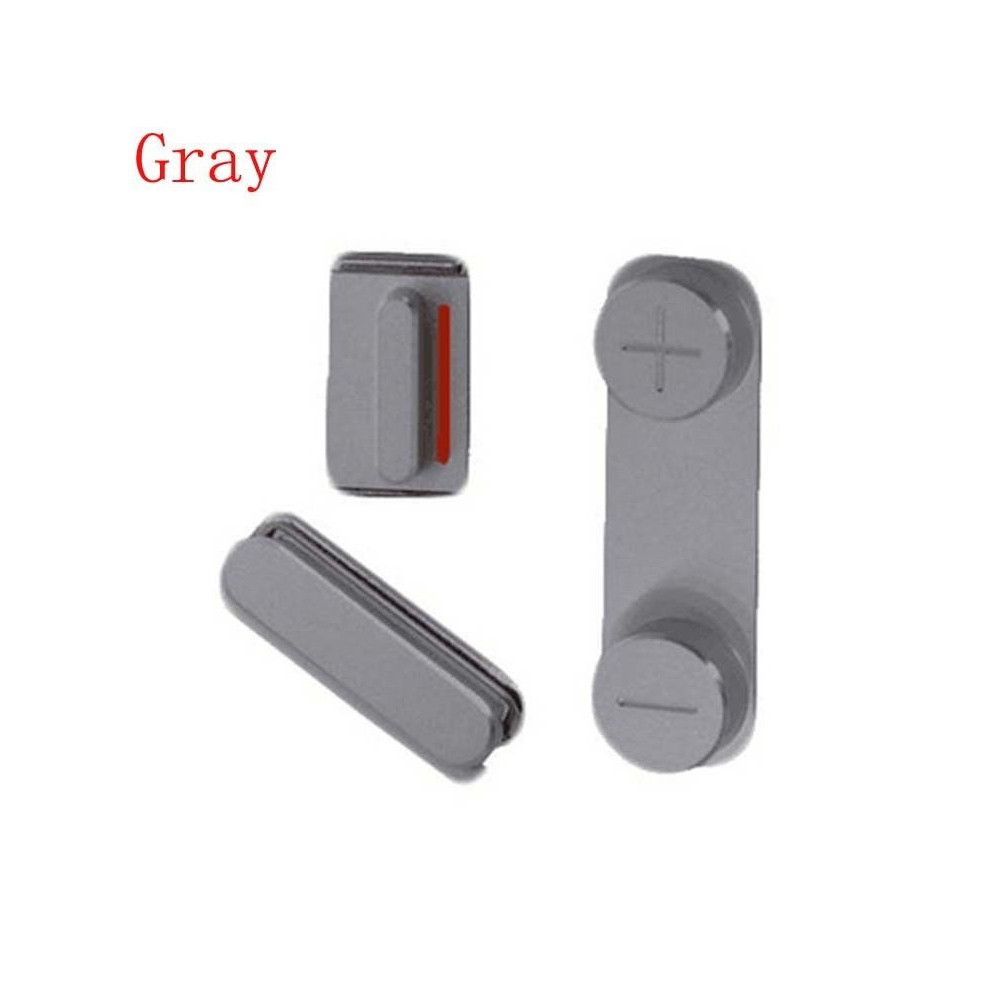 Conjunto De Botões Laterais Apple Iphone 7 Dourado