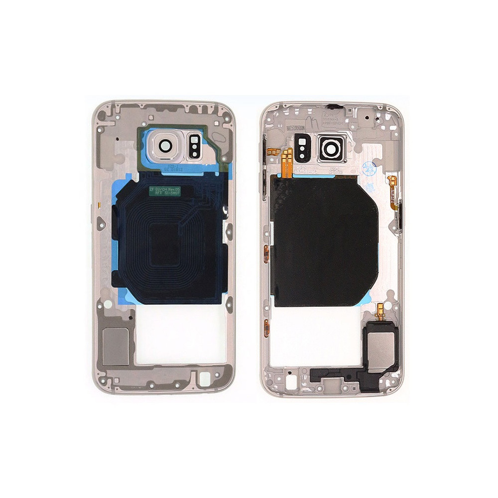 Original-quality-for-Samsung-Galaxy-S6-G920-middle-frame-replacement-S6-middle-housing-gold-blue-white