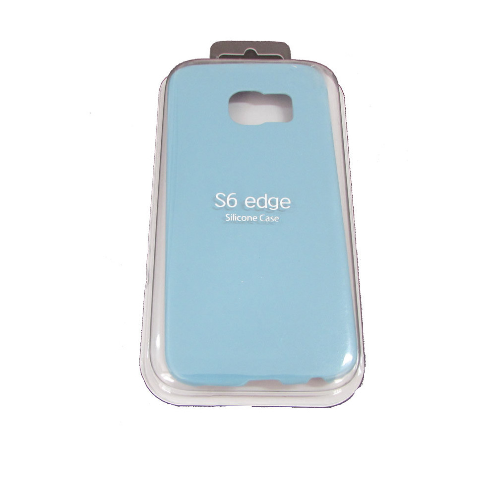 BACK COVER AZUL SAM S6 EDGE
