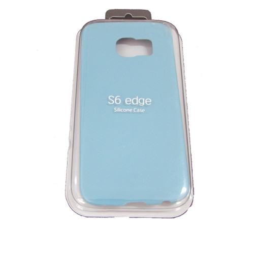 BACK COVER AZUL SAM S6 EDGE