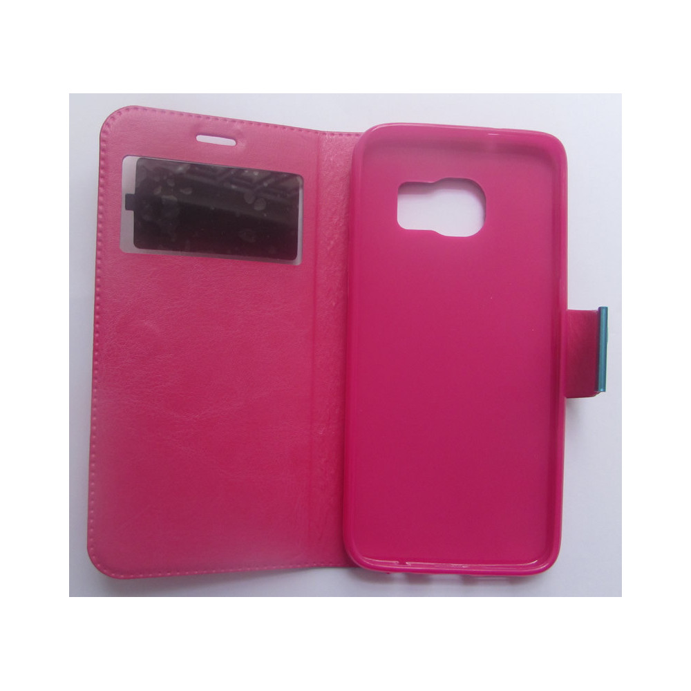 Flip Cover Janela Samsung Galaxy S7 Edge / G935f Pink