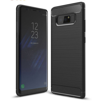 Capa Carbon Gel Samsung Galaxy Note 8 Black