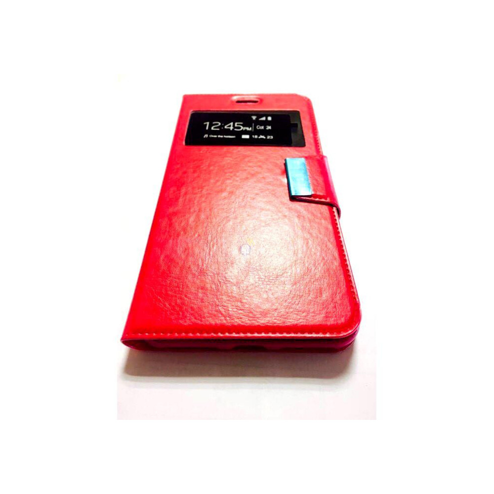 Capa Flip Cover Com Janela Apple Iphone 7/8 Plus Vermelho