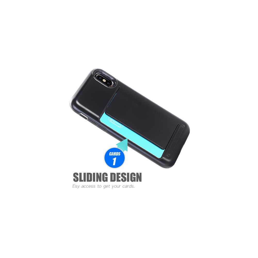 Cover Professional With Card Holder For Iphone Xs Preto