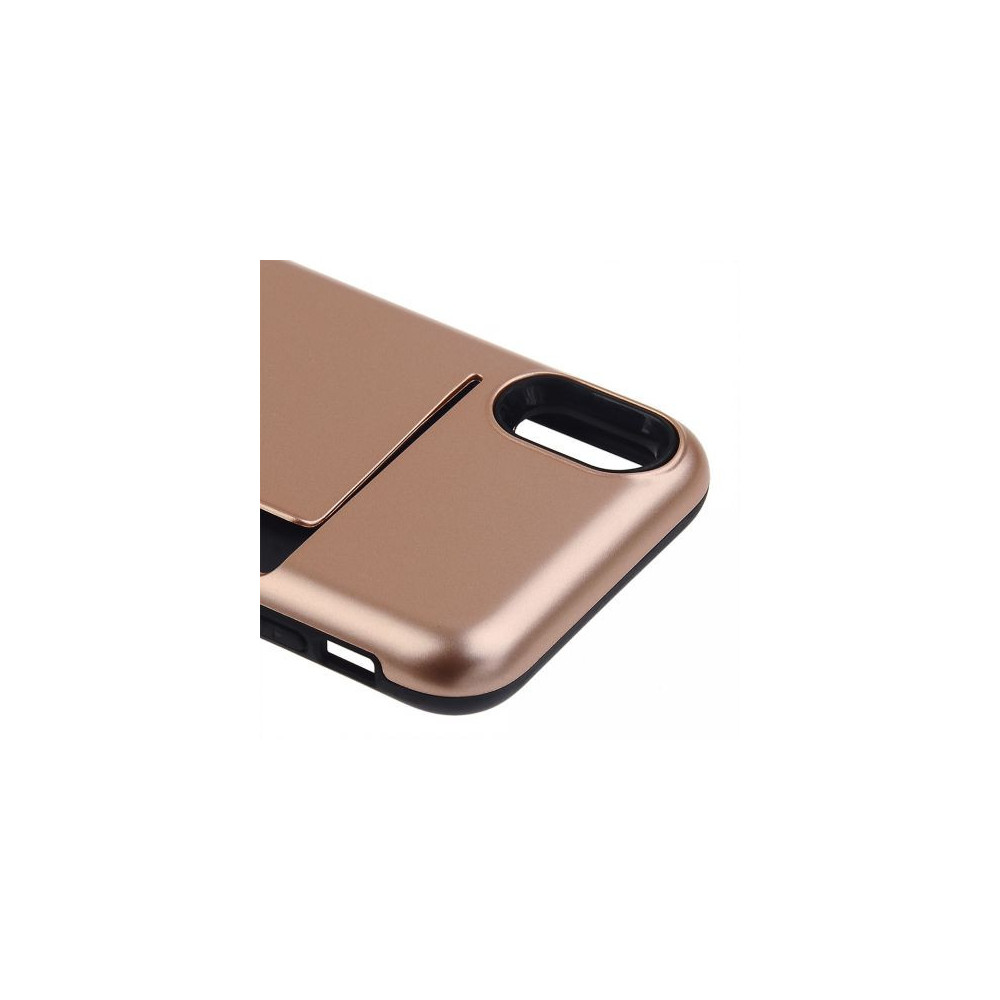 Cover Professional With Card Holder For Iphone Xr Gold