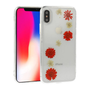 Huawei Y6 2019 Vennus Real Flower Silicone Case Flora