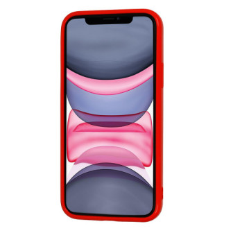 Capa Silicone Gel Brilhante Apple Iphone 12 Pro Vermelho