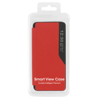 Flip Cover Smart View Samsung Galaxy A32 4G Red Case