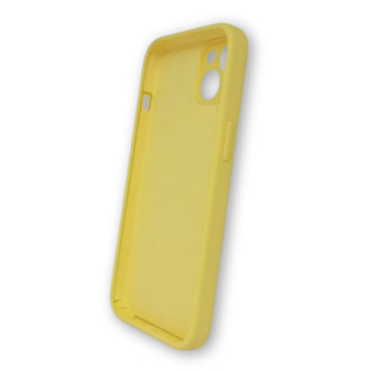 Capa Silicone Gel Apple Iphone 13 Mini Amarelo Ultra Thin