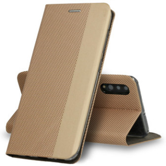 Capa Flip Cover Vennus Samsung Galaxy A02s Dourado
