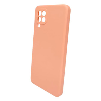 Samsung Galaxy A22 4G Pink Camera Protector Silicone Gel Case