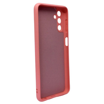 Capa Silicone Gel Samsung Galaxy A13 5G Rosa Com Protetor De Câmera Robusta