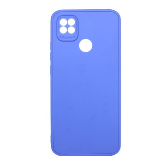 Xiaomi Redmi 10A/9C Blue Silicone Case With Camera Protector