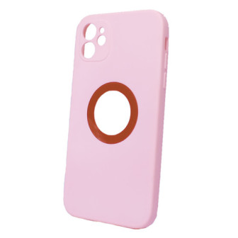 Apple Iphone 11 Light Pink Robust With Camera Protector Silicone Gel Case