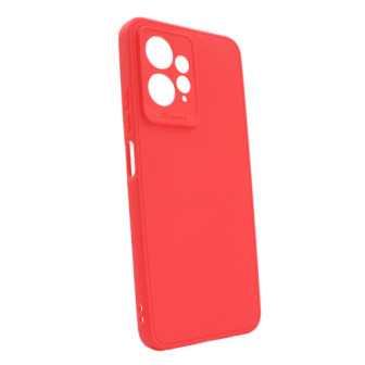 Capa Silicone Gel Xiaomi Redmi Note 12 4G Vermelho Com Protetor De Câmera 3D