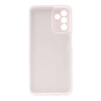 Samsung Galaxy A14 White Hearts Hard Silicone Case With Camera Protector