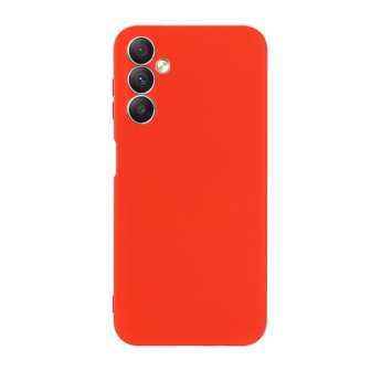 Samsung Galaxy A24 Red With Camera Protector Silicone Gel Case