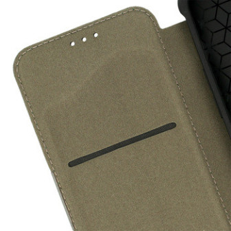 Capa Flip Cover Samsung Galaxy A24 4g/A25 5g Preto Razor Carbon Com Protetor De Câmera