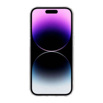 Apple Iphone 14 Plus Black Silicone Gel Case With Chain Design 1