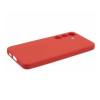 Samsung Galaxy S24 Red Robust Silicone Case With Camera Protector