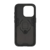 Apple Iphone 15 Pro Max Black Ring Armor Armor Carbon Anti-Shock Silicone Case