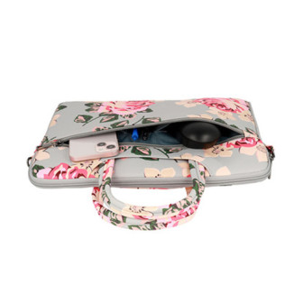 Bolsa De Portátil Wonder 15"-16" Cinza Flores