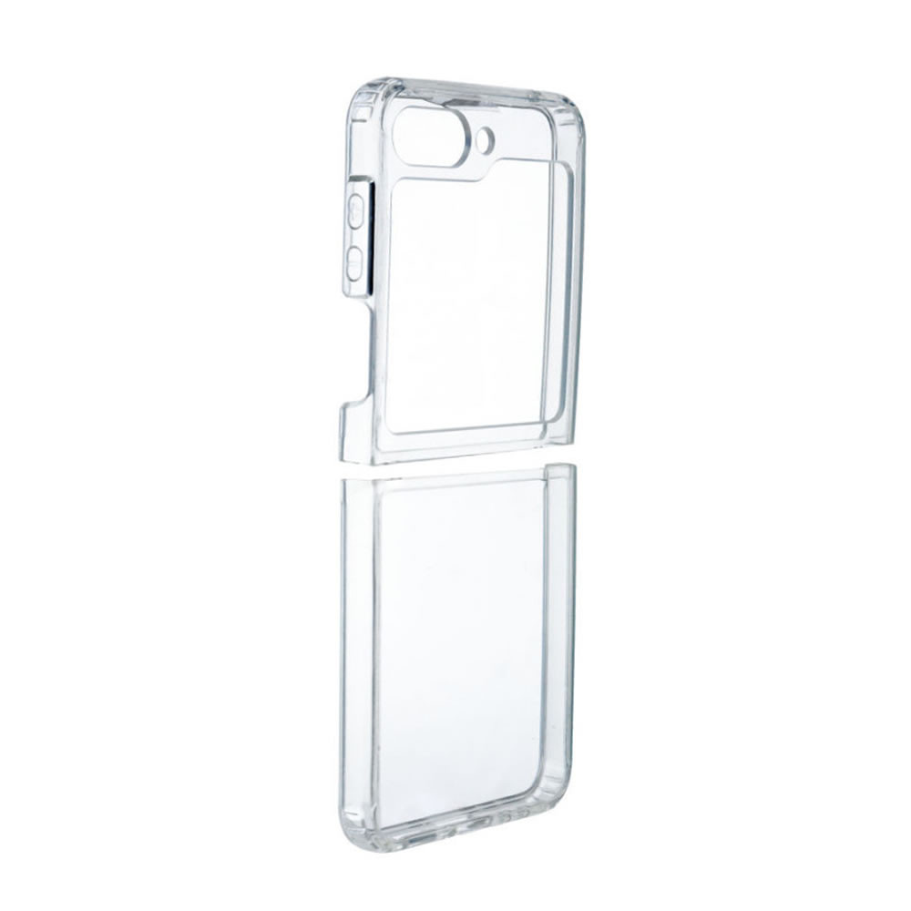 Samsung Galaxy Z Flip6 Transparent Anti-shock Hard Silicone Case