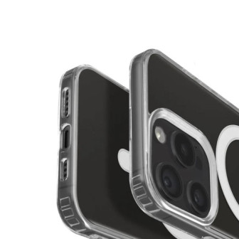 Apple Iphone 16 Pro Max Transparent Magsafe Hard Silicone Case