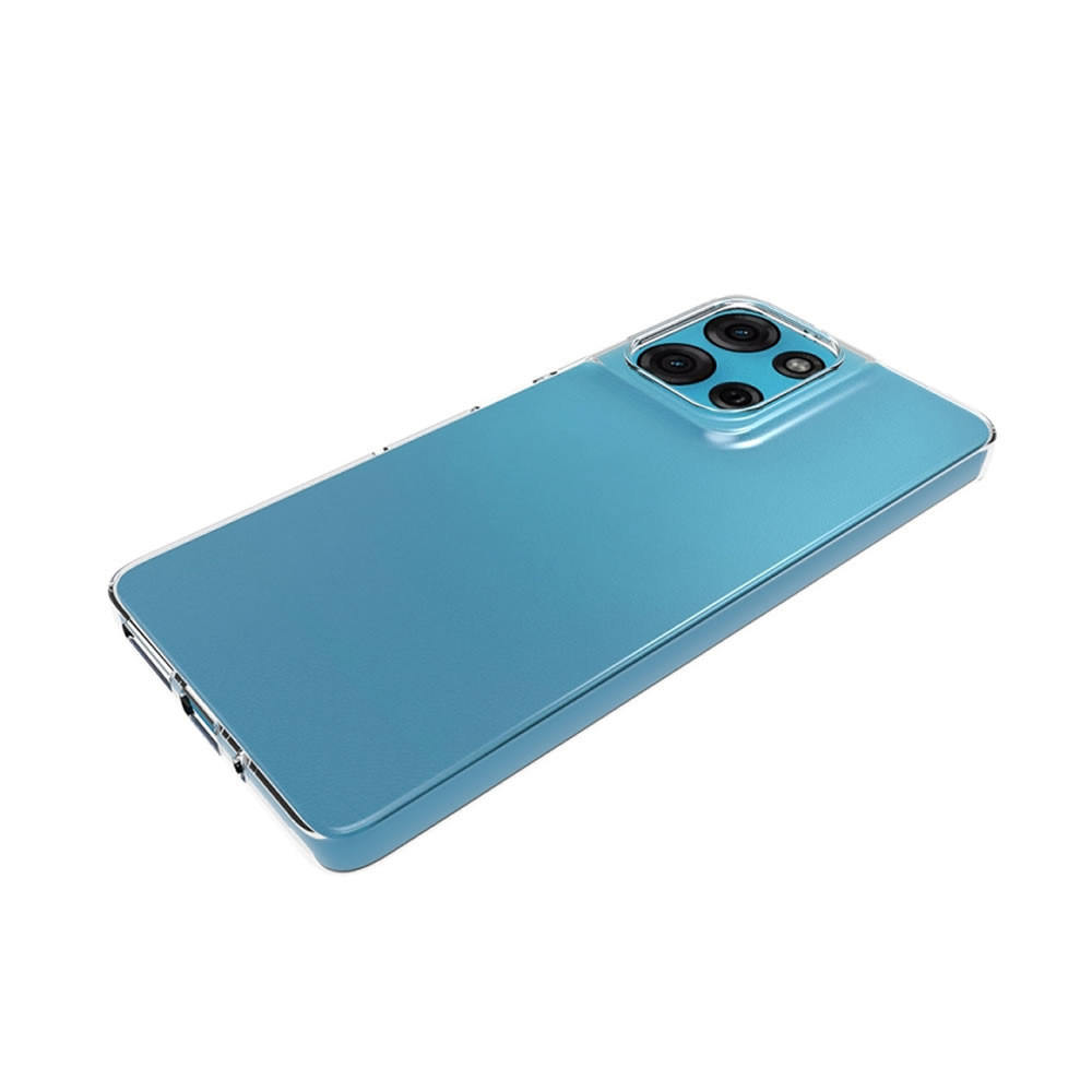 Capa Silicone Gel Motorola Moto G75 Transparente