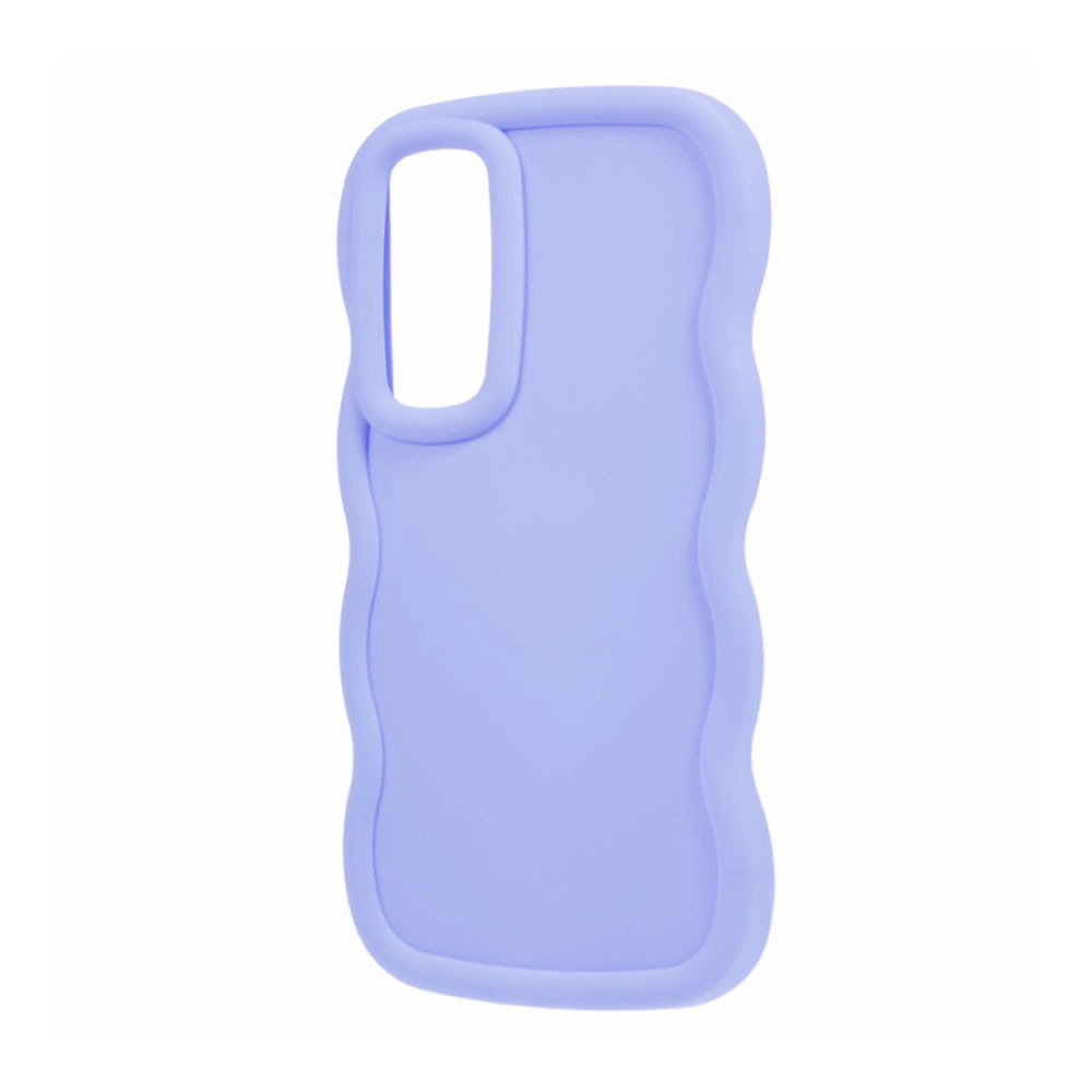 Samsung Galaxy A16 Lilac Wavy Silicone Gel Case