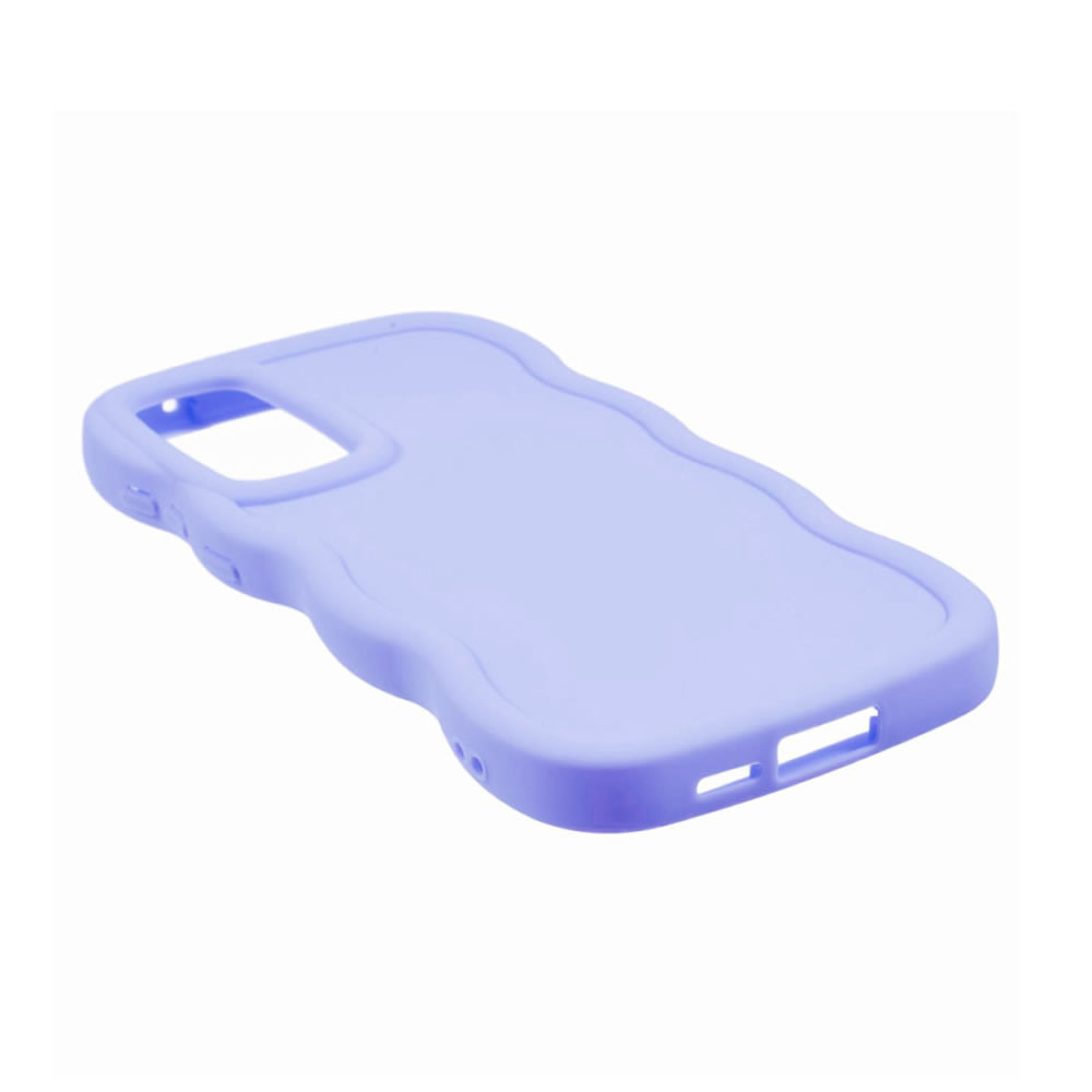 Samsung Galaxy A16 Lilac Wavy Silicone Gel Case