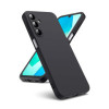 Samsung Galaxy A16 Black Silicone Case With Camera Protector