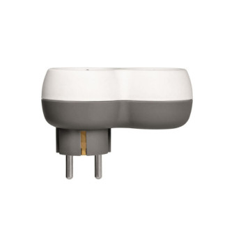 Adaptador Usb Orno Or-Ae-13246 Branco 12w/2.4a/2 Usb E Soquete