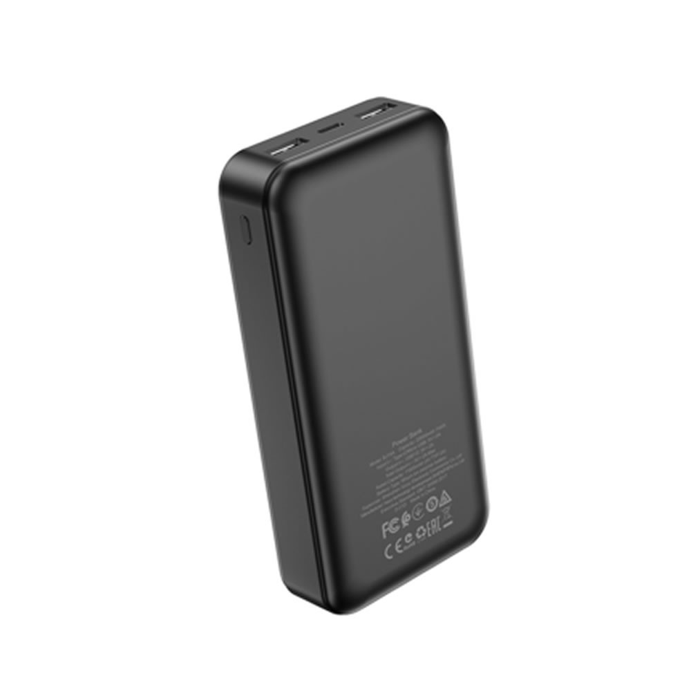 Power Bank Borofone BJ14A Preto 20000mAh 2 USB