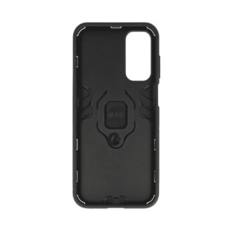 Capa Silicone Anti-Choque Armor Carbon Samsung Galaxy A15 Preto Ring Armor
