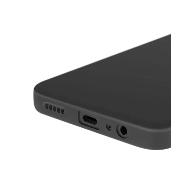 Huawei Honor 200 Smart Black Silicone Gel Case With Camera Protector