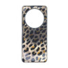 Capa Silicone Tpu Xiaomi Redmi 14c Amarelo Leopardo Metalizada