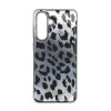 Samsung Galaxy A56 Grey Leopard Metallic TPU Silicone Case