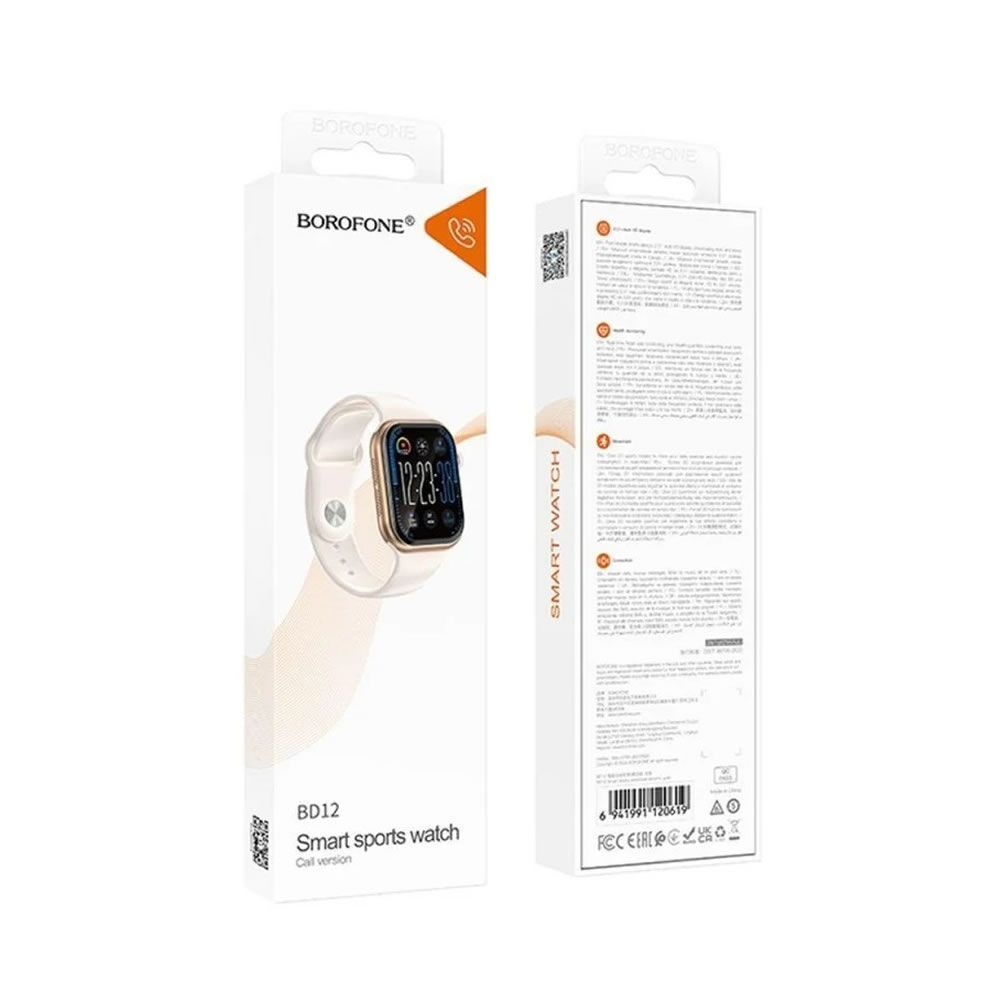Smartwatch Borofone BD12 Dourado