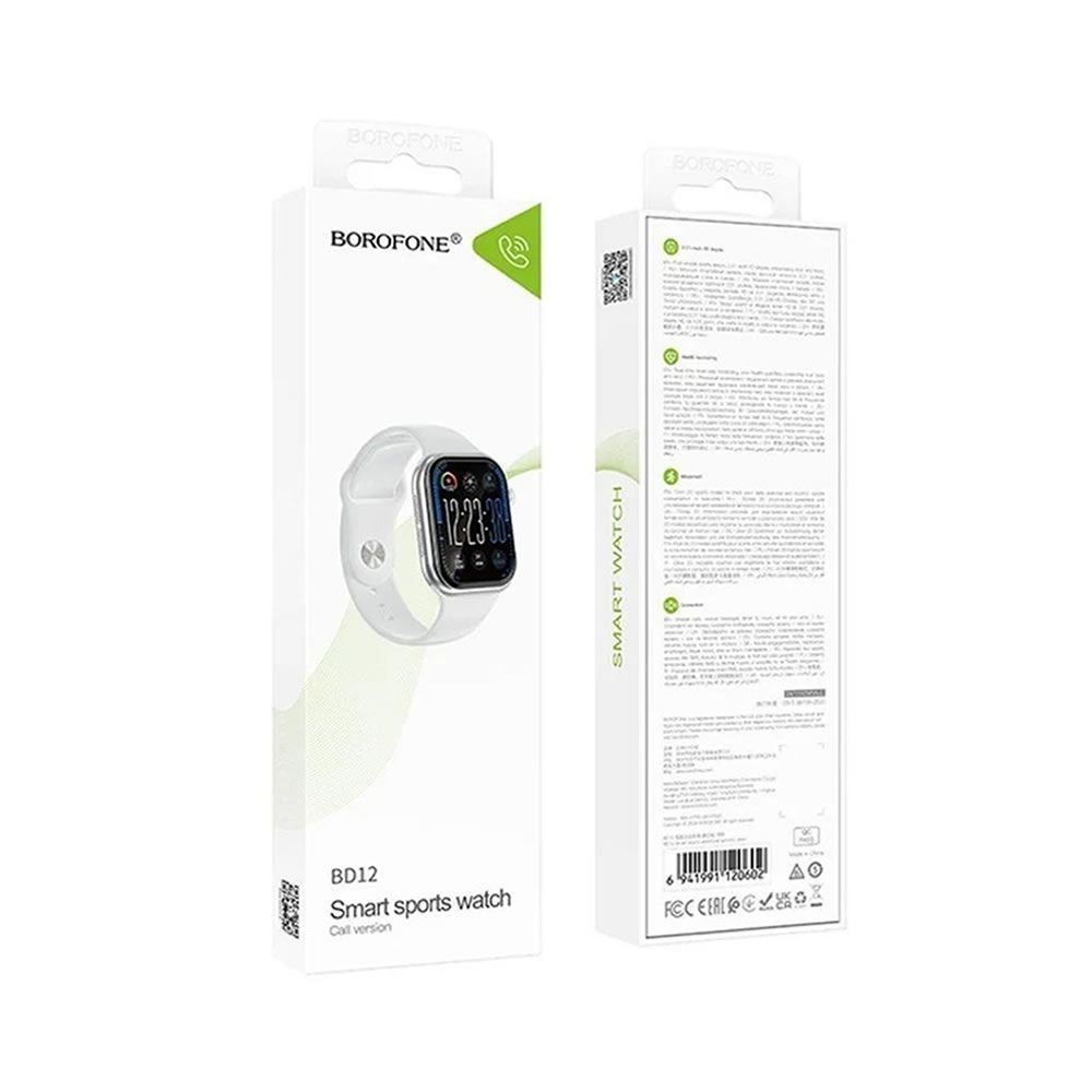 Smartwatch Borofone BD12 Prata
