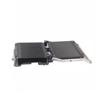 Techwood TGD-2018D Silver 2000W Electric Grill Large Cooking Surface