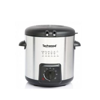 Techwood TFF-99I Silver 1L 840W Fondue/Fryer