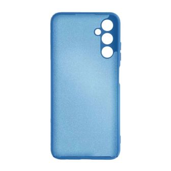 Samsung Galaxy A05s Blue Silicone Case With Camera Protector